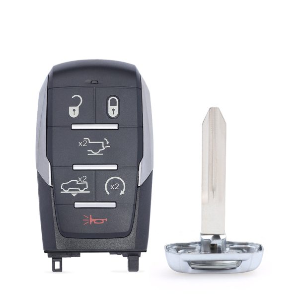 2019 - 2024 RAM 1500 LongHorn Smart Key 6B FCC# OHT-4882056 - Silver Sides Online now - Image 2