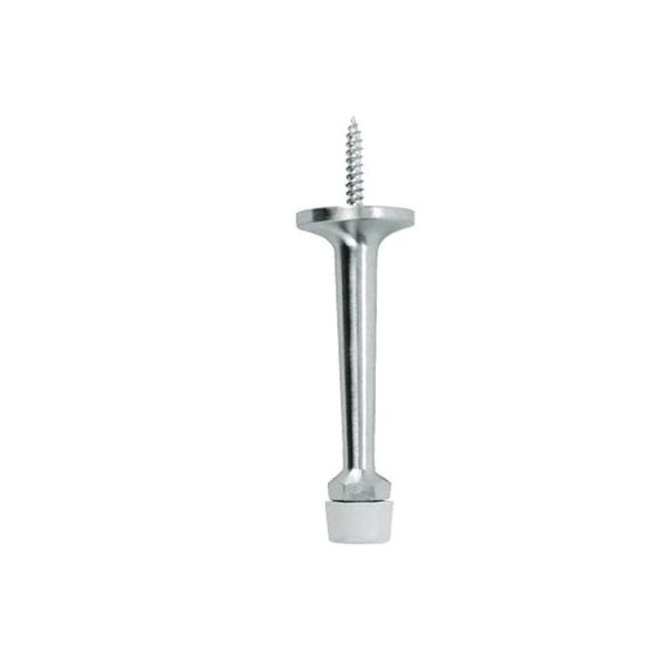 Don-Jo - 1506-619 - Rigid Base Stop with Cast Brass 1 Base and 3-1 4 Projection - 619 (Satin Nickel Plated Finish) on Sale