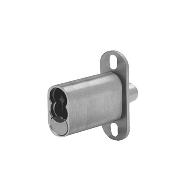 OLYMPUS LOCK - 722S-KR - Small Format (BEST) IC Core Sliding Door Plunger - Optional Function - US26D (Satin Chrome-626) For Discount