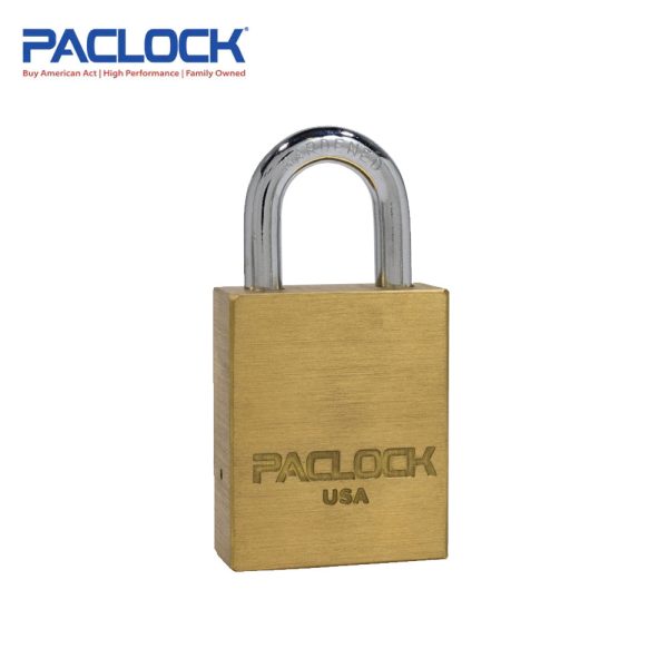 PACLOCK Medium-Duty Brass Padlock with 3 4 Inch Shackle Spread LFIC-ASA-2B Series Hot on Sale - Image 2