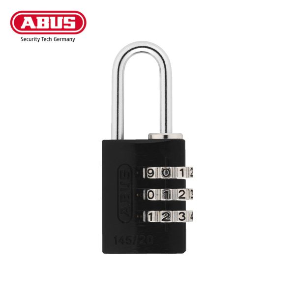 ABUS - 145 20 - Corrosion Resistant Solid Aluminum 3-Digit Code Combination Lock with Optional Finish Cheap - Image 2