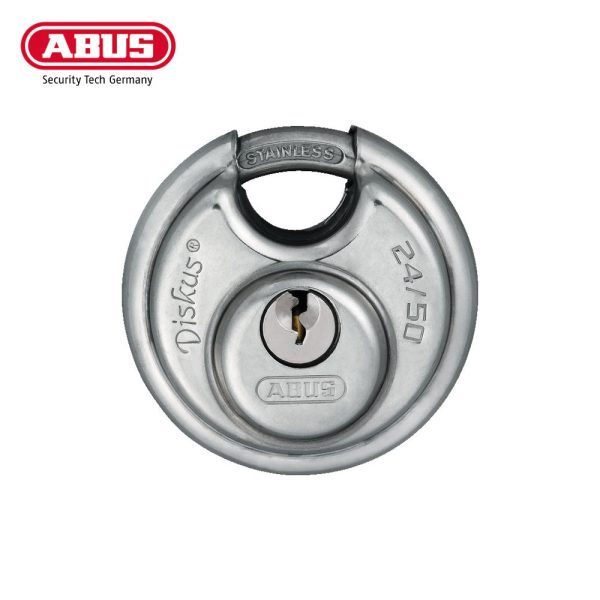 ABUS - 24IB 50 - Extreme Corrosion Resistant Rustproof Stainless Steel Diskus Padlock with Optional Keying - 2-1 64 Inch Width Online - Image 2