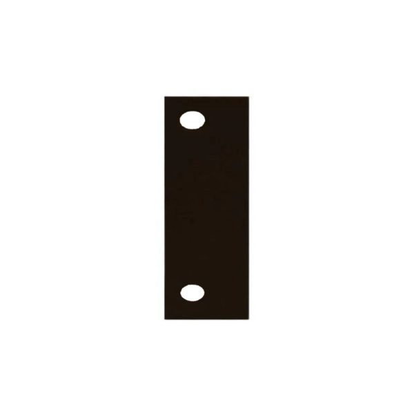 Don-Jo - FF-50-DU - Frame Hinge Filler Plate 5 Length and 1-5 8 Width - DU (Duronodic Brown Coated) Supply