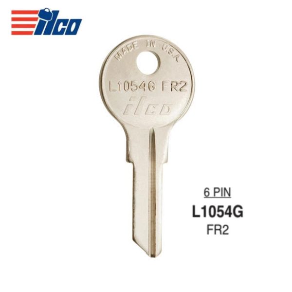 ILCO L1054G   FR2 Fort CompX Brass Key - 6 Pin Or Disc Supply - Image 2