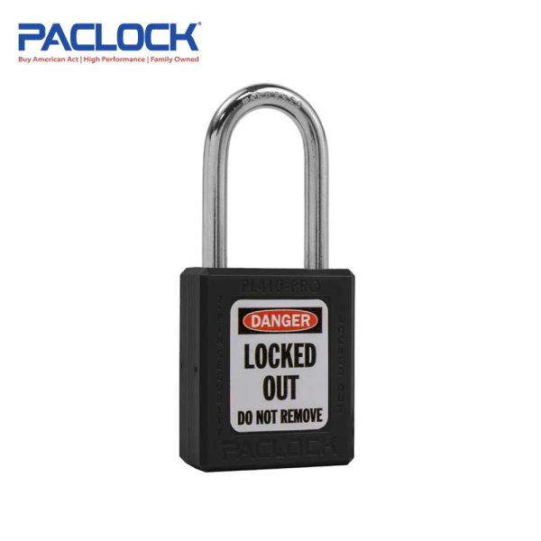 PACLOCK Thermoplastic 7-Pin Lock - Tag Out Padlock with Shackle Spread 3 4 Inch and Keyways PR2 PL410-PRO Series - Hardened Stainless Steel Shackles on Sale - Image 5