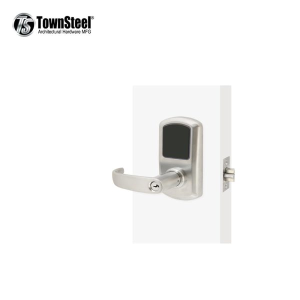 TownSteel - e-Elite - 6000 Series Motorized Cylindrical Lock Maxx Access - Schlage C Keyway - Clutched Lockbodies - Classroom (84) - Left Handed Online - Image 2