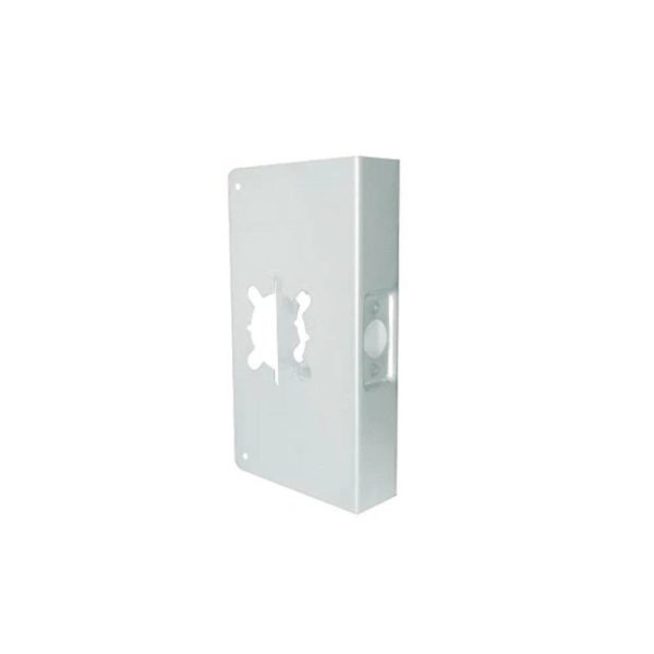 Don-Jo - 4-AB-2-CW - Wrap Around Plate 22 Gauge Steel 9 Height and 4-3 4 Width with 2-3 4 Backset - AB (Satin Brass Finish-609) Supply