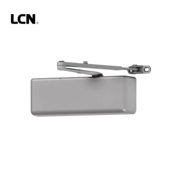 LCN - 4040XP - Surface Door Closer Regular Arm - Non-Handed - Adjustable Size 1-6 - Plastic Cover - Grade 1 - 689 (Aluminum Painted Finish) Cheap - Image 2