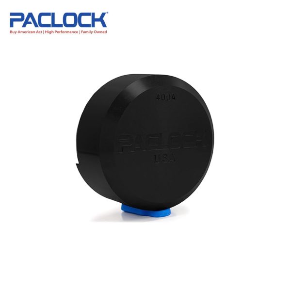 PACLOCK Hidden-Shackle Aluminum Stepped Back Hockey-Puck-Style Lock with PR1 Keyway 400A-IC Series - Hardened Steel Shackles For Discount - Image 5