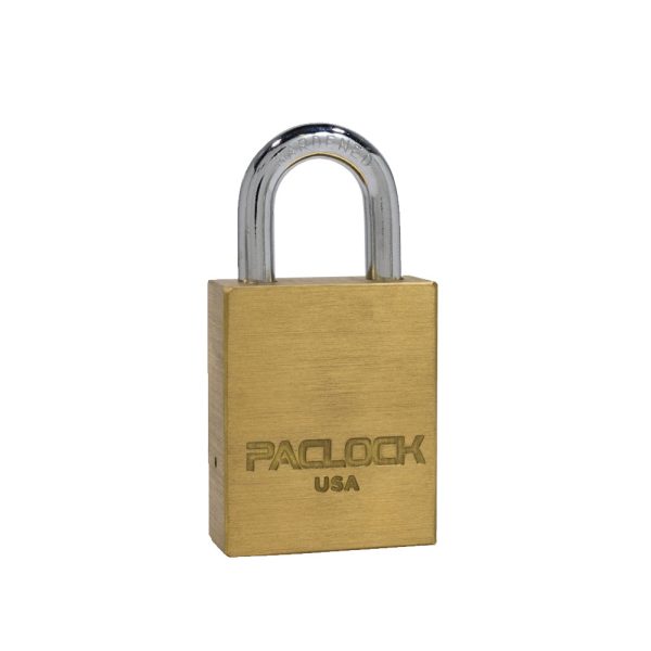 PACLOCK Medium-Duty Brass Padlock with 3 4 Inch Shackle Spread LFIC-ASA-2B Series Hot on Sale