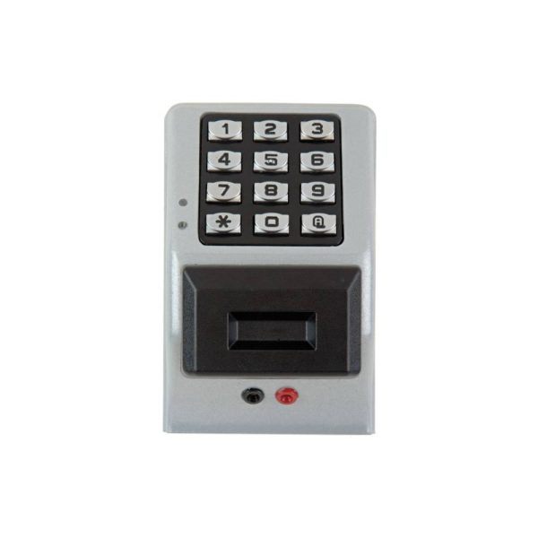 Alarm Lock - PDK3000-MS - Trilogy Weatherproof Digital PROX Reader Access Control Keypads with Audit Trail - Metallic Silver Finish Fashion