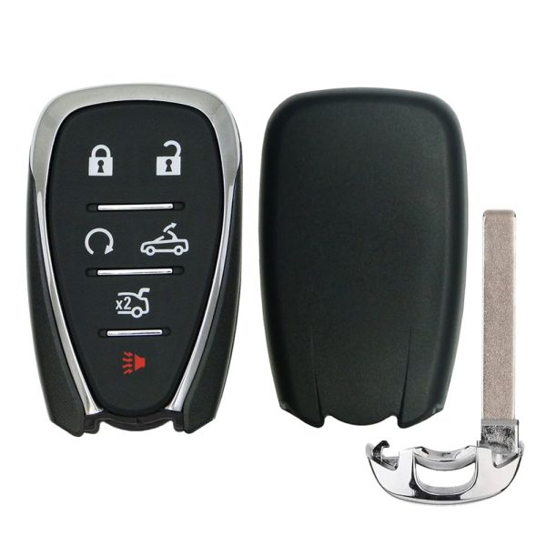 2016 - 2024 Chevrolet Camaro Smart Key Shell 6 Buttons Fashion